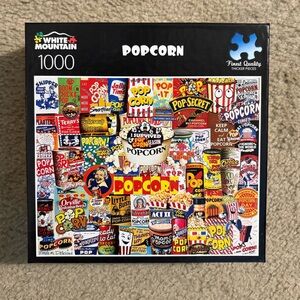 White Mountain Popcorn 1000 piece jigsaw puzzle